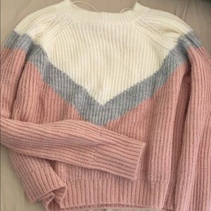 PacSun Nancy Girl Chevron Sweater